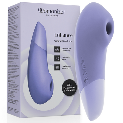 WOMANIZER - ENHANCE CLITORIAL STIMULATOR LILAC - My naughty haven #