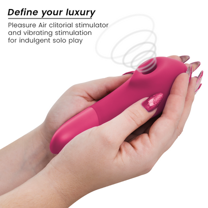 WOMANIZER - ENHANCE CLITORIAL STIMULATOR VIBRANT PINK - My naughty haven #