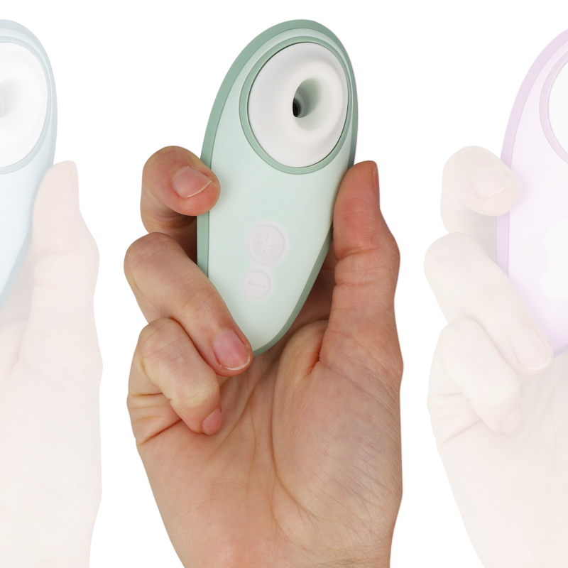 WOMANIZER - LIBERTY 2 CLITORIS STIMULATOR & SUCTION LIGHT GREEN - My naughty haven #