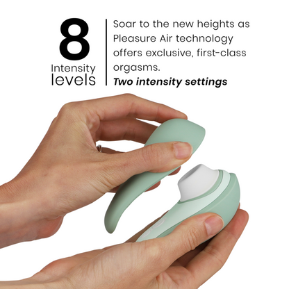 WOMANIZER - LIBERTY 2 CLITORIS STIMULATOR & SUCTION LIGHT GREEN - My naughty haven #