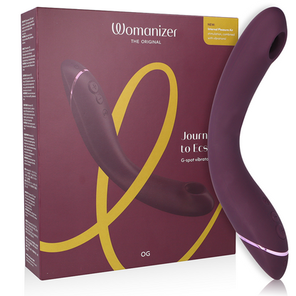 WOMANIZER - OG G-SPOT AUBERGINE - My naughty haven #