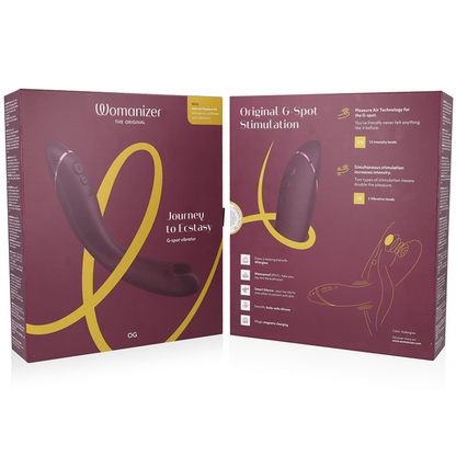 WOMANIZER - OG G-SPOT AUBERGINE - My naughty haven #