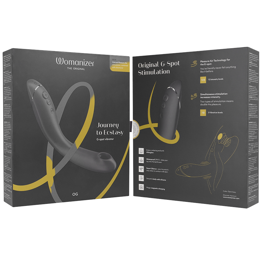 WOMANIZER - OG G-SPOT SLATE - My naughty haven #