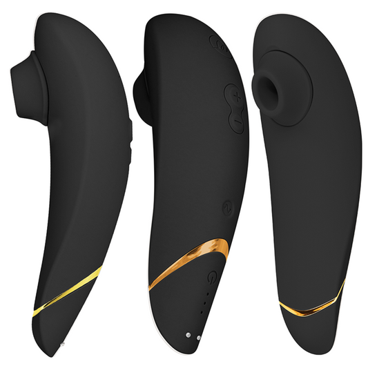 WOMANIZER - PREMIUM 2 CLITORAL STIMULATOR BLACK - My naughty haven #