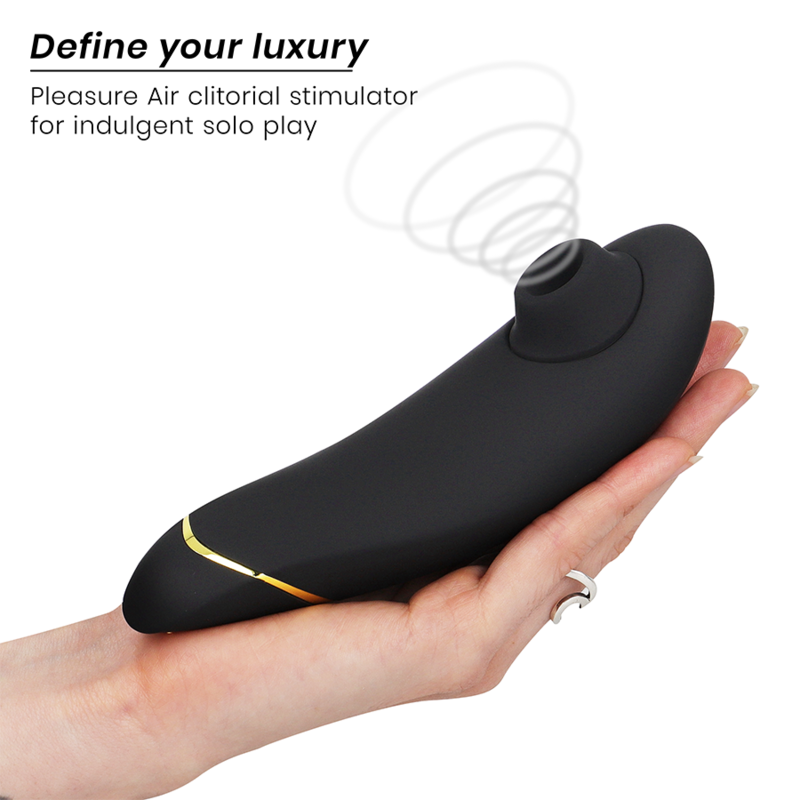WOMANIZER - PREMIUM 2 CLITORAL STIMULATOR BLACK - My naughty haven #