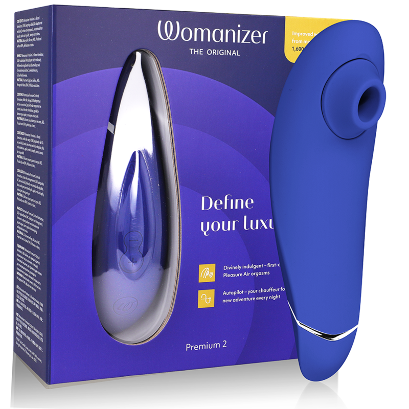 WOMANIZER - PREMIUM 2 CLITORAL STIMULATOR BLUEBERRY - My naughty haven #
