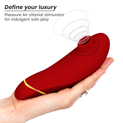 WOMANIZER - PREMIUM 2 CLITORAL STIMULATOR BORDEAUX - My naughty haven #