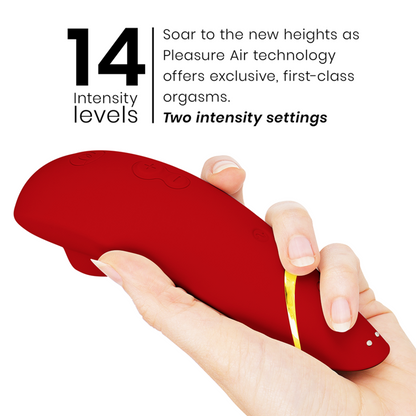WOMANIZER - PREMIUM 2 CLITORAL STIMULATOR BORDEAUX - My naughty haven #
