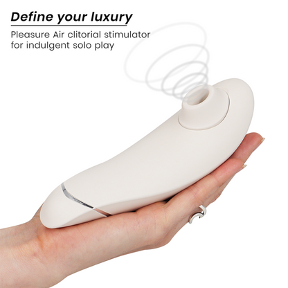 WOMANIZER - PREMIUM 2 CLITORAL STIMULATOR WARM GRAY - My naughty haven #