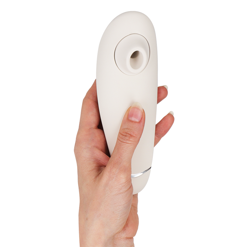 WOMANIZER - PREMIUM 2 CLITORAL STIMULATOR WARM GRAY - My naughty haven #
