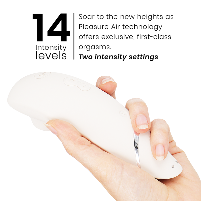 WOMANIZER - PREMIUM 2 CLITORAL STIMULATOR WARM GRAY - My naughty haven #