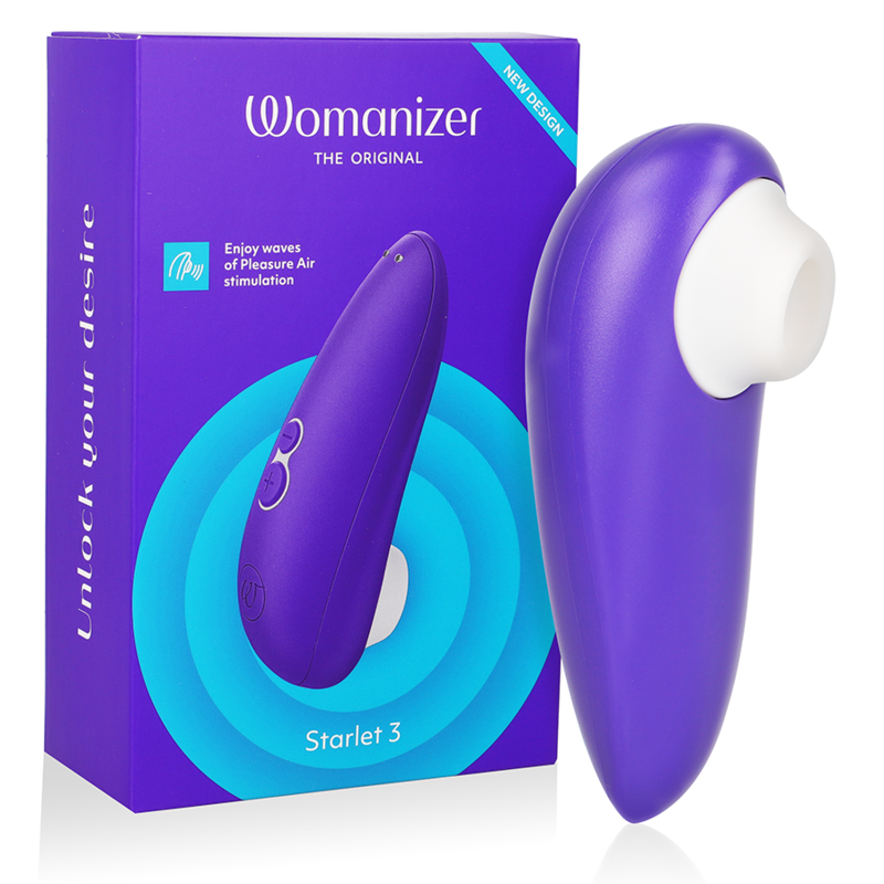 WOMANIZER - STARLET 3 CLITORAL STIMULATOR INDIGO - My naughty haven #