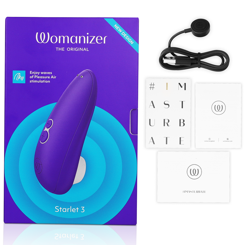 WOMANIZER - STARLET 3 CLITORAL STIMULATOR INDIGO - My naughty haven #