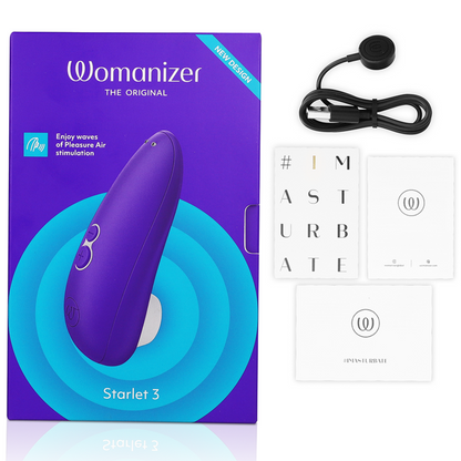 WOMANIZER - STARLET 3 CLITORAL STIMULATOR INDIGO - My naughty haven #