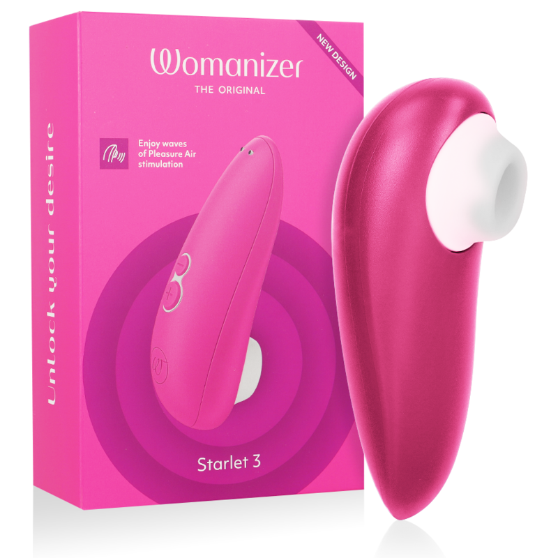 WOMANIZER - STARLET 3 CLITORAL STIMULATOR PINK - My naughty haven #