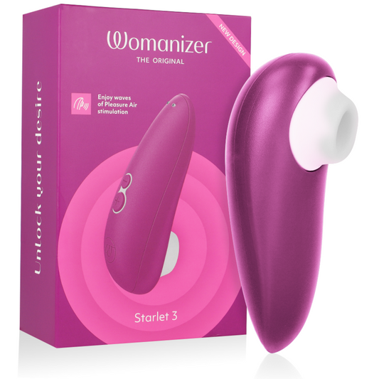 WOMANIZER - STARLET 3 CLITORAL STIMULATOR VIOLET - My naughty haven #