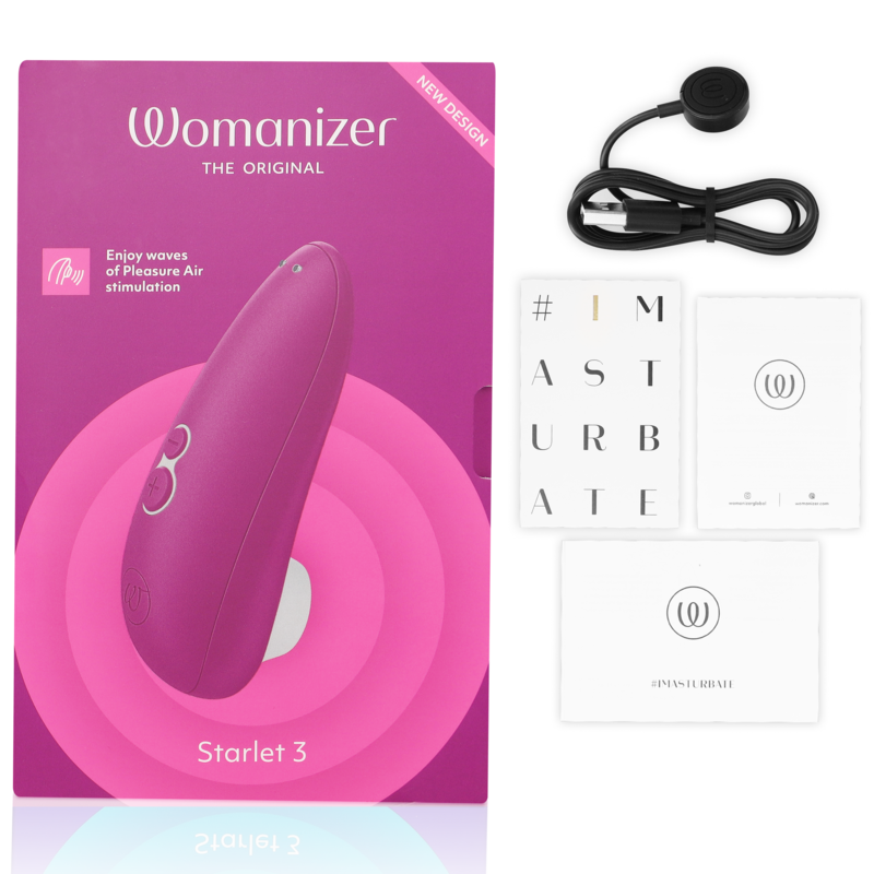 WOMANIZER - STARLET 3 CLITORAL STIMULATOR VIOLET - My naughty haven #