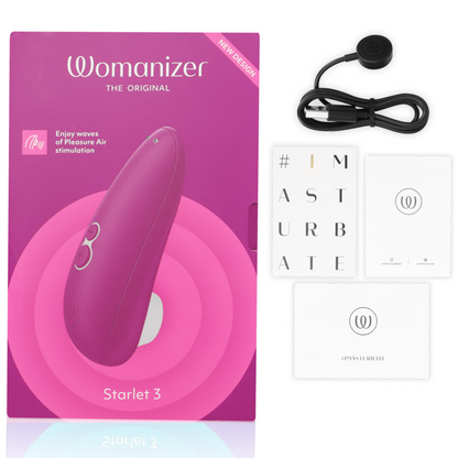 WOMANIZER - STARLET 3 CLITORAL STIMULATOR VIOLET - My naughty haven #