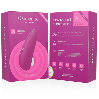 WOMANIZER - STARLET 3 CLITORAL STIMULATOR VIOLET - My naughty haven #