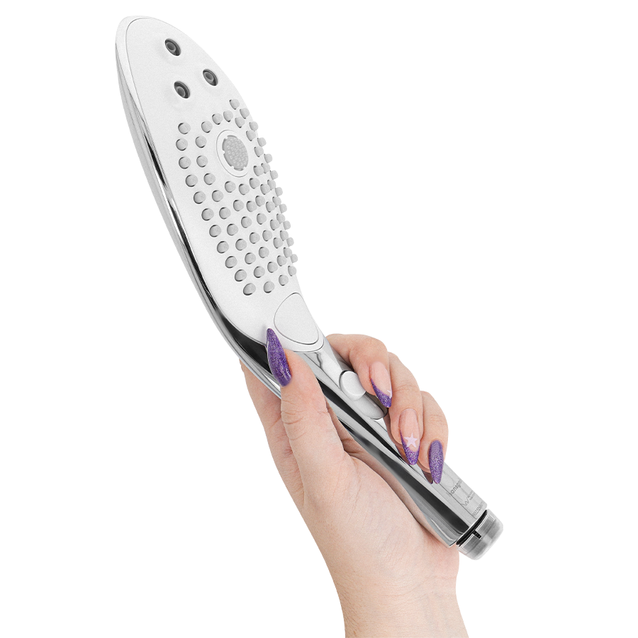 WOMANIZER - WAVE CLITORAL STIMULATING SHOWER HEAD CHROME - My naughty haven #