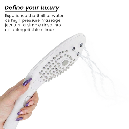 WOMANIZER - WAVE CLITORAL STIMULATING SHOWER HEAD WHITE - My naughty haven #