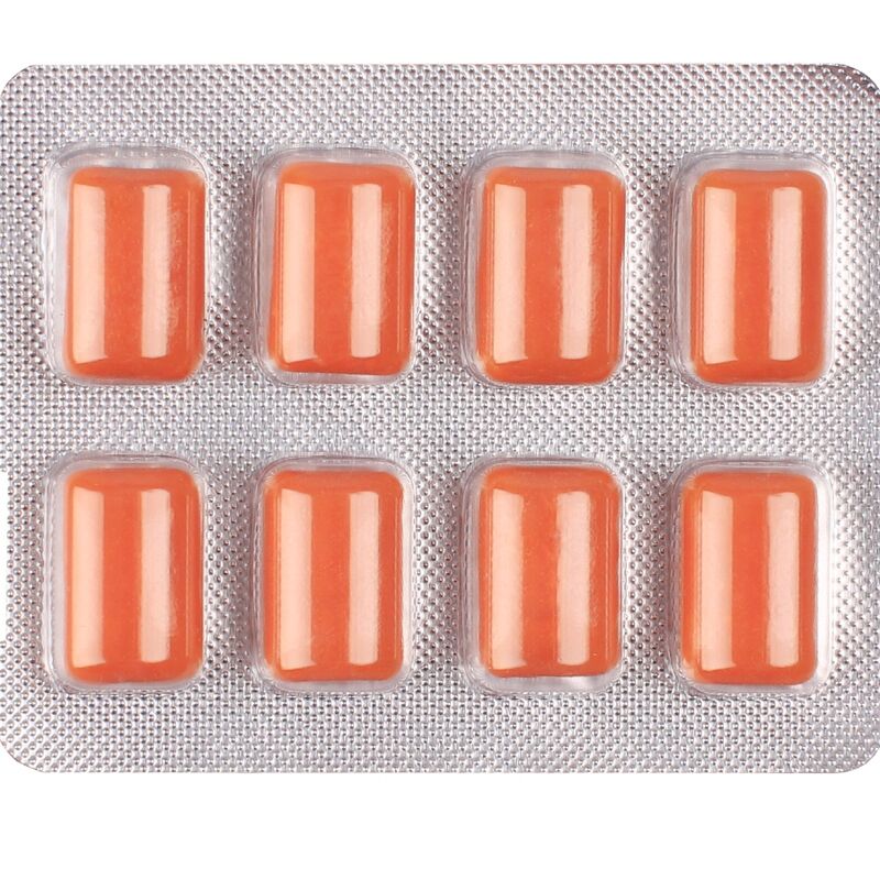 WUG MULTIVIT - FUNCTIONAL MULTIVITAMIN TROPICAL FLAVOUR GUM BLISTER 8 PCS - My naughty haven #