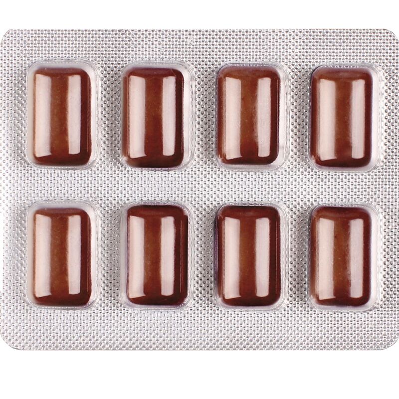 WUG POWER UP – FUNCTIONAL CAFFEINE & MATE COFFEE FLAVOUR GUM BLISTER 8 PCS - My naughty haven #