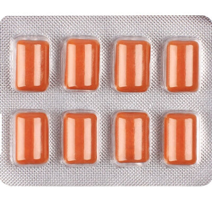 WUG SOLAR - FUNCTIONAL VITAMIN & ZINC TROPICAL FRUITS FLAVOUR GUM BLISTER 8 PCS - My naughty haven #