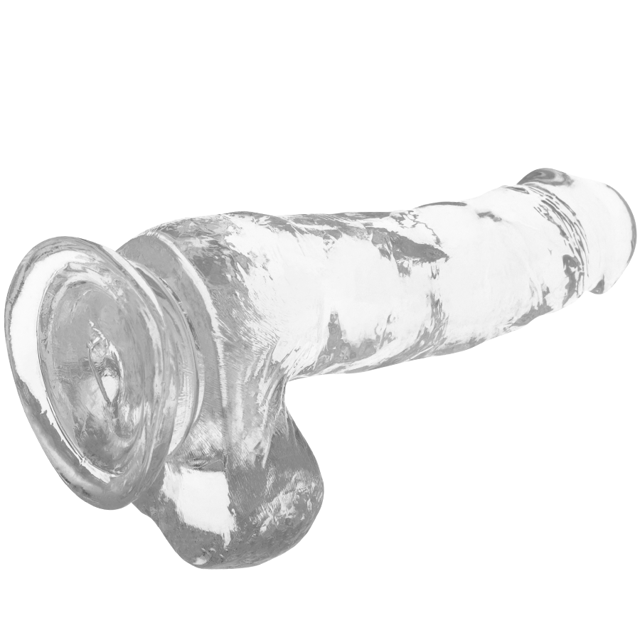 X RAY - CLEAR COCK WITH BALLS 18.5 CM -O- 3.8 CM - My naughty haven #