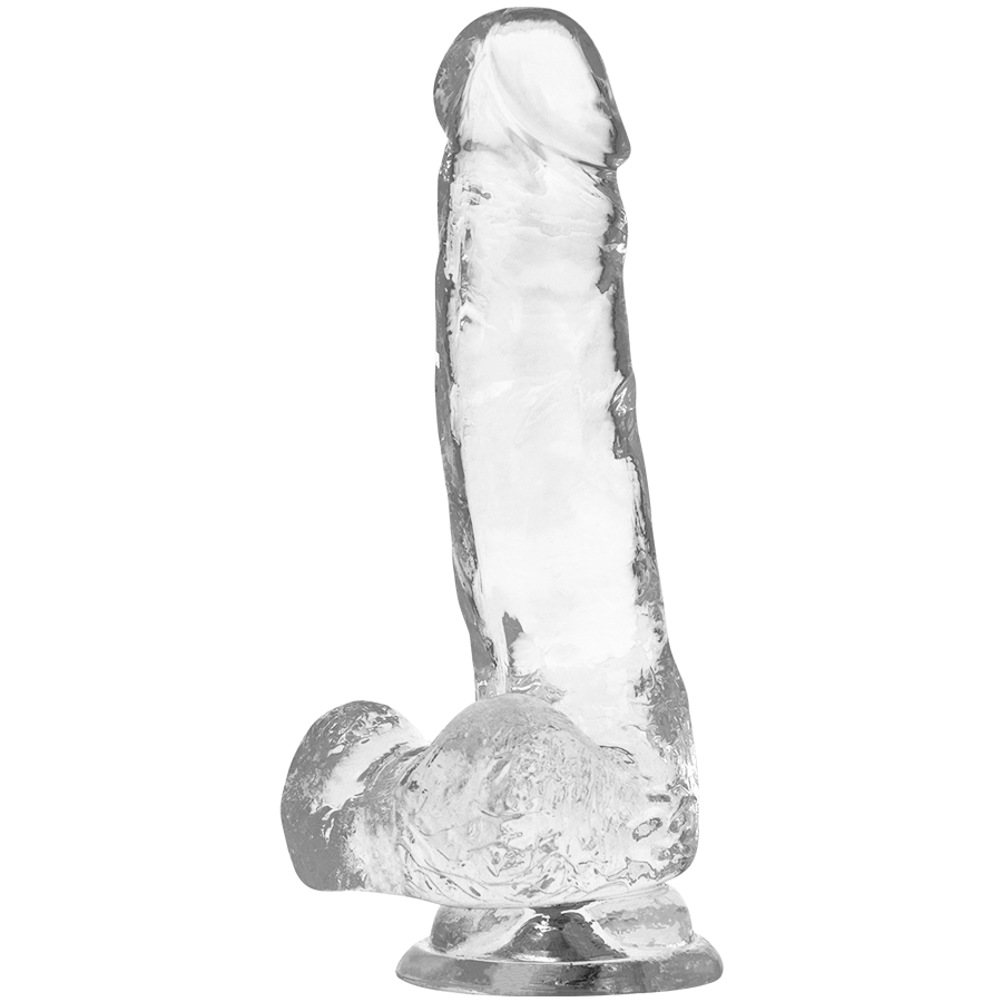 X RAY - CLEAR COCK WITH BALLS 18.5 CM -O- 3.8 CM - My naughty haven #