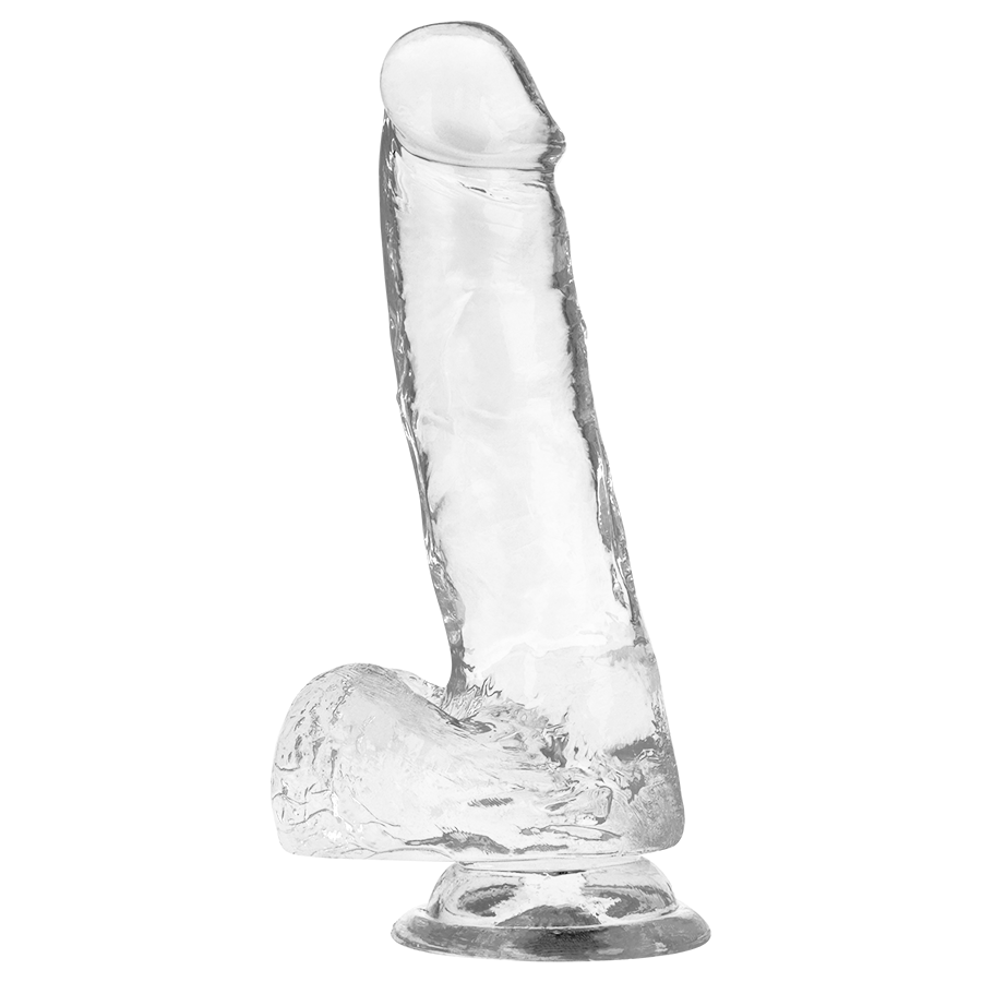 X RAY - CLEAR COCK WITH BALLS 18.5 CM -O- 3.8 CM - My naughty haven #