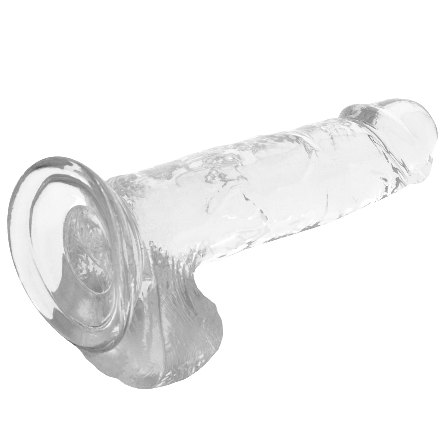 X RAY - CLEAR COCK WITH BALLS 20 CM -O- 4.5 CM - My naughty haven #