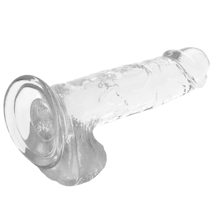 X RAY - CLEAR COCK WITH BALLS 20 CM -O- 4.5 CM - My naughty haven #