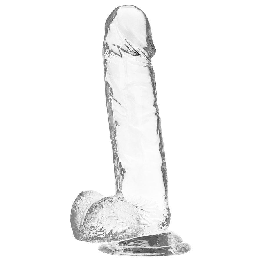 X RAY - CLEAR COCK WITH BALLS 20 CM -O- 4.5 CM - My naughty haven #