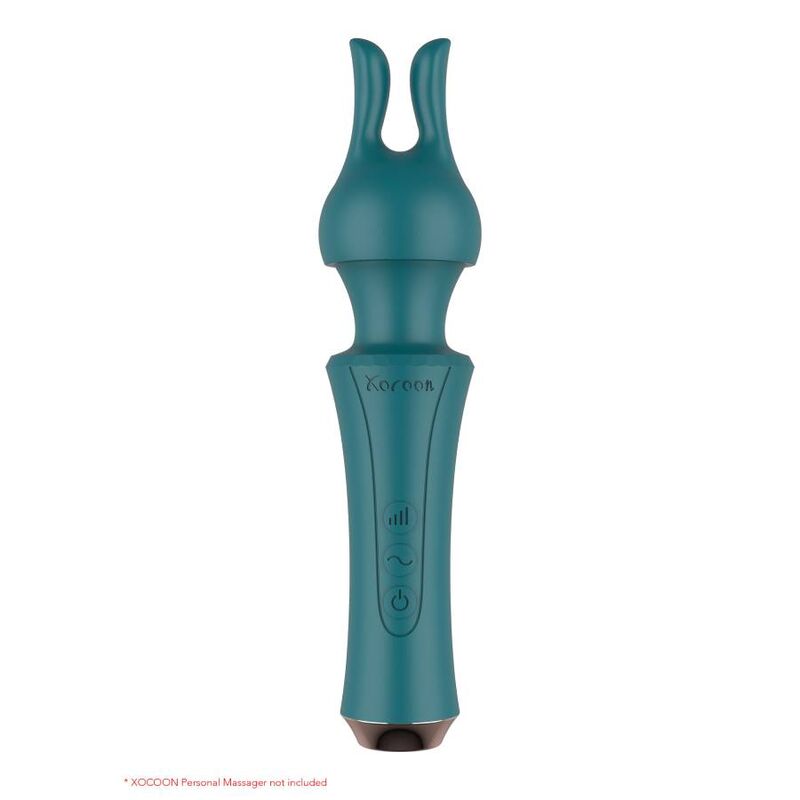 XOCOON - ATTACHMENTS PERSONAL MASSAGER GREEN - My naughty haven #