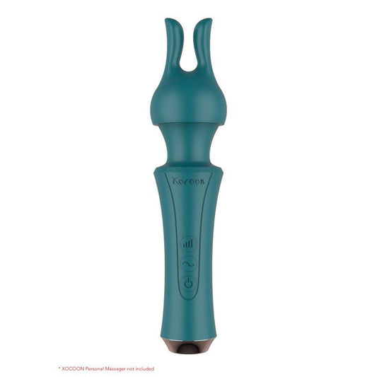 XOCOON - ATTACHMENTS PERSONAL MASSAGER GREEN - My naughty haven #