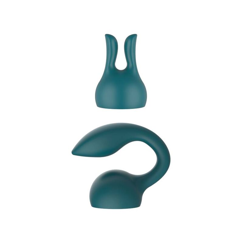 XOCOON - ATTACHMENTS PERSONAL MASSAGER GREEN - My naughty haven #
