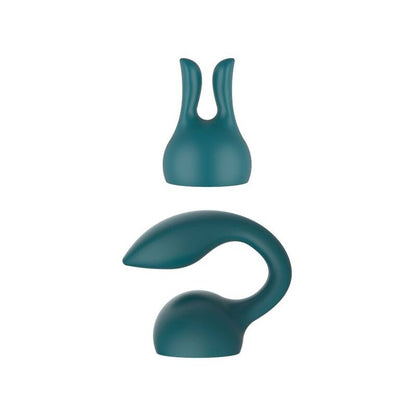 XOCOON - ATTACHMENTS PERSONAL MASSAGER GREEN - My naughty haven #