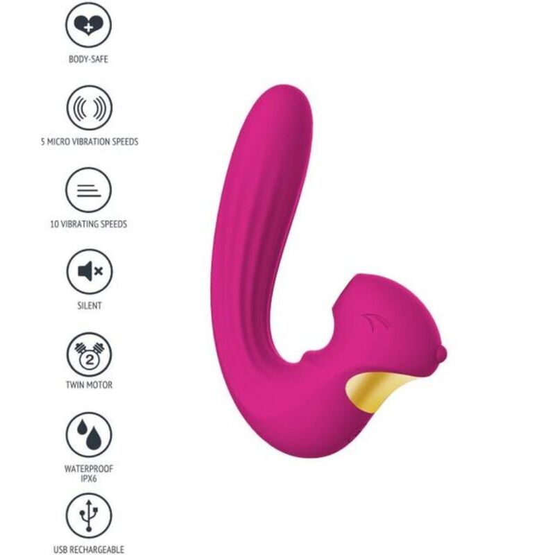 XOCOON - CELESTIAL LOVE VIBE STIMULATOR FUCHSIA - My naughty haven #