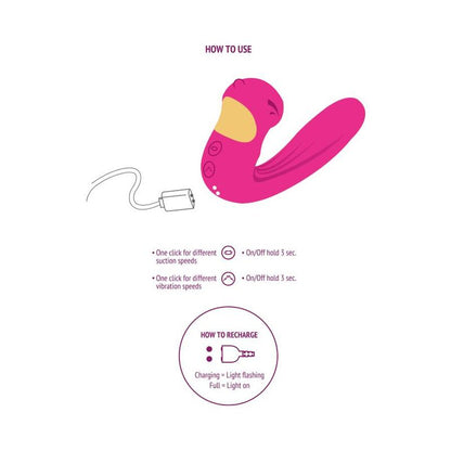 XOCOON - CELESTIAL LOVE VIBE STIMULATOR FUCHSIA - My naughty haven #