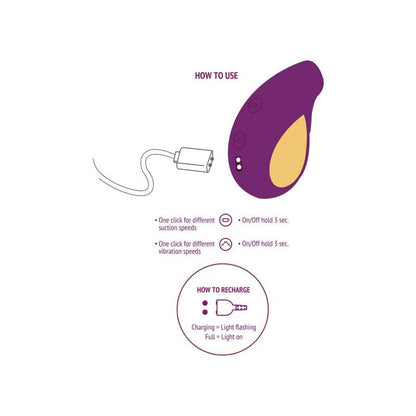 XOCOON - DIVINE LOVE STIMULATOR PURPLE - My naughty haven #