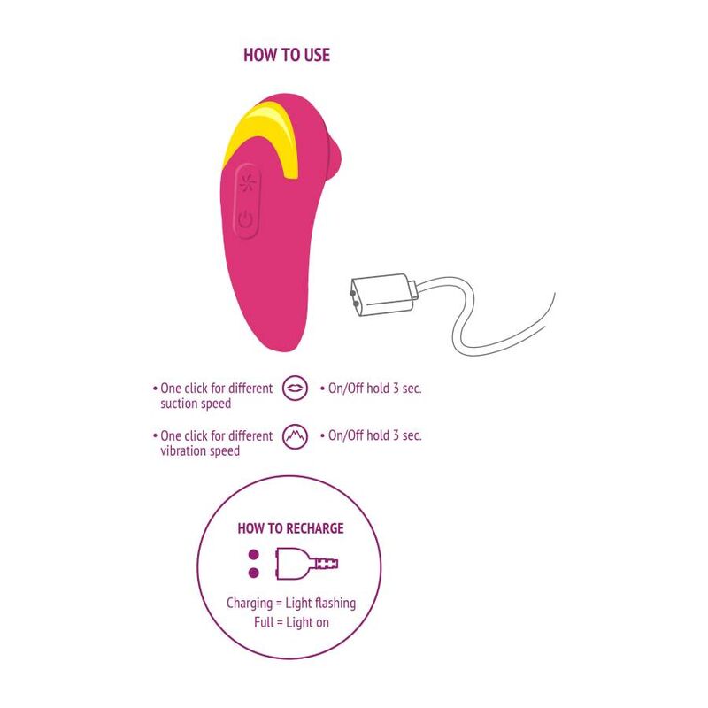XOCOON - INFINITE LOVE STIMULATOR FUCHSIA - My naughty haven #