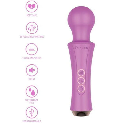 XOCOON - THE PERSONAL WAND FUCHSIA - My naughty haven #