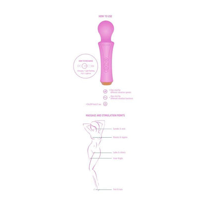 XOCOON - THE PERSONAL WAND FUCHSIA - My naughty haven #