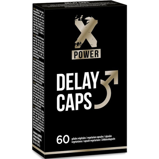 XPOWER - DELAY CAPS DELAYED EJACULATION 60 CAPSULES - My naughty haven #