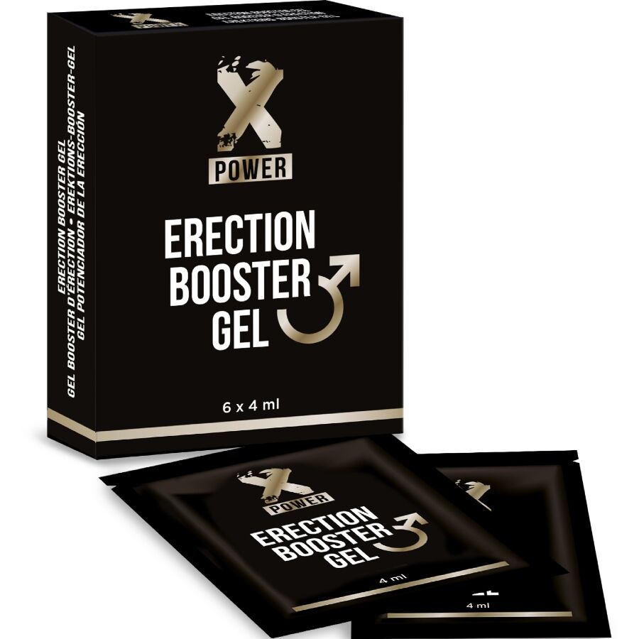 XPOWER - ERECTION BOOSTER GEL 6 X 4 ML - My naughty haven #