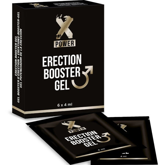 XPOWER - ERECTION BOOSTER GEL 6 X 4 ML - My naughty haven #