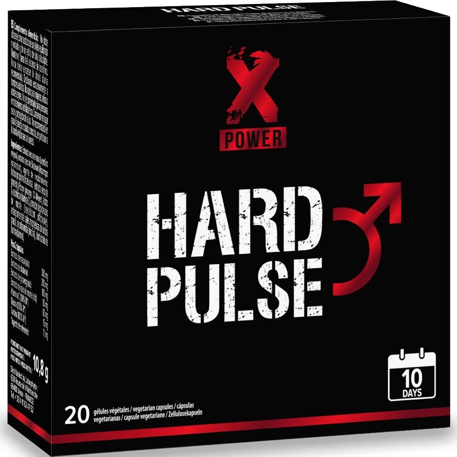 XPOWER - HARD PULSE EXPRESS TREATMENT 10 DAYS ERECTION AND STAMINA 20 CAPSULES - My naughty haven #