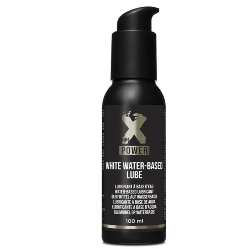 XPOWER - WHITE WATER-BASED LUBE 100 ML - My naughty haven #