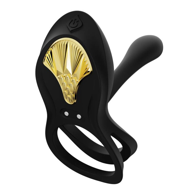 ZALO - BAYEK VIBRATING COUPLES RING BLACK - My naughty haven #